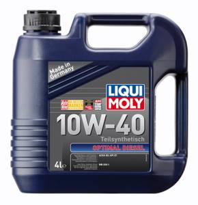 Моторное масло Liqui Moly Optimal Diesel SAE 10w40, 4л